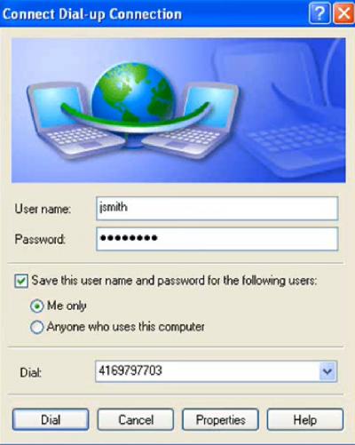 การเชื่อมต่ออินเตอร์เน็ต dial-up truemove