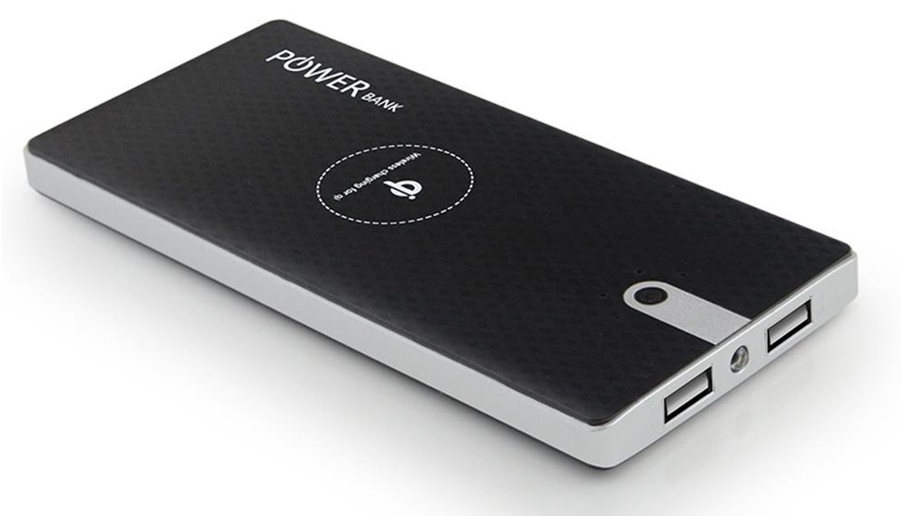 Qi Wireless Charger Power bank 8,000 mAh บัตรเครดิต